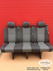 Wide Bench rear triple seat VW Crafter Mercedes Sprinter Isofix TASAMO
