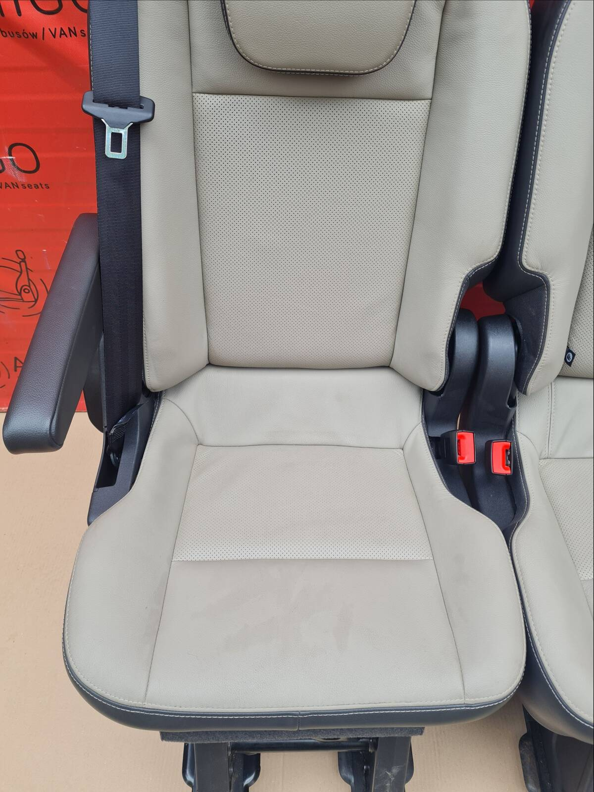 Seat 2+1 Ford Transit Custom 2013-2020 bench rear seats double single LHD