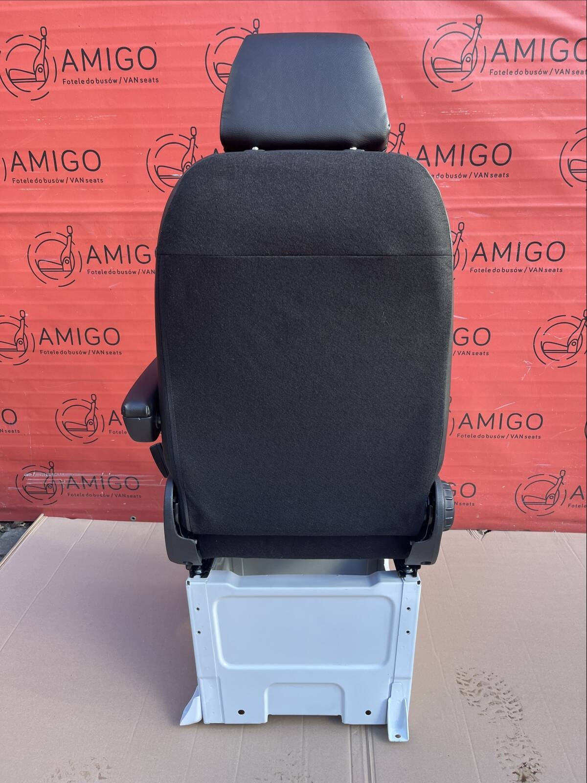 Seat Mercedes Sprinter W907 EU passenger seat | UK driver 2018-2024 Leatherette with base