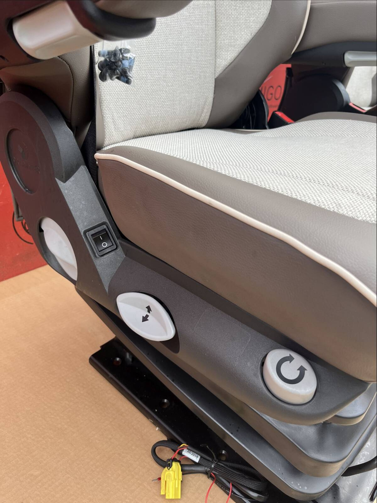 Seat driver passenger seats GRAMMER Viatouro Motorhome Ducato Boxer Jumper Relay Knaus swivel