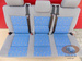 Bench rear triple seat VW T5 Blue LLL Multivan Caravelle