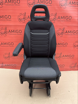 Iveco Daily VI 2014-2022 UK passenger seat | EU driver seat single Faux Leather