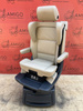 Seat VW T5.1 T5 Multivan Caravelle Dessert beige leather swivel rear for child t6