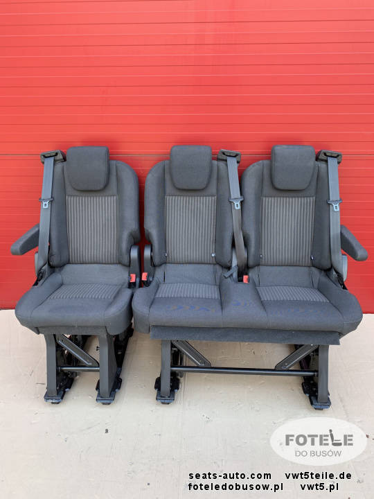 Seat Ford Transit Custom Kombi bench rear seats double single LHD white Lane