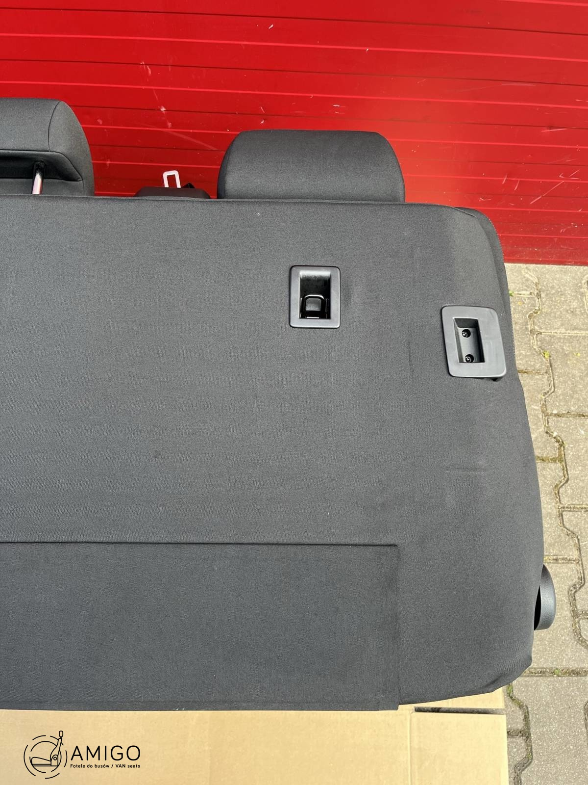 Bench rear triple seat VW T6.1 T6 Multivan Caravelle Circuit black t5