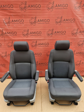 Driver passenger Captain seats seat airbag VW T5 Anthracite DUO Caravelle