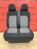 Seat VW Crafter II MAN TGE 2016-2023 double bench passenger seat front LHD