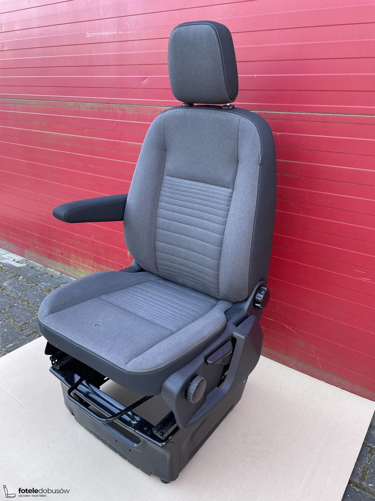 Ford Transit Custom MK8 Seat UK passenger | EU driver armrest Inroad Palazzo Grey airbag