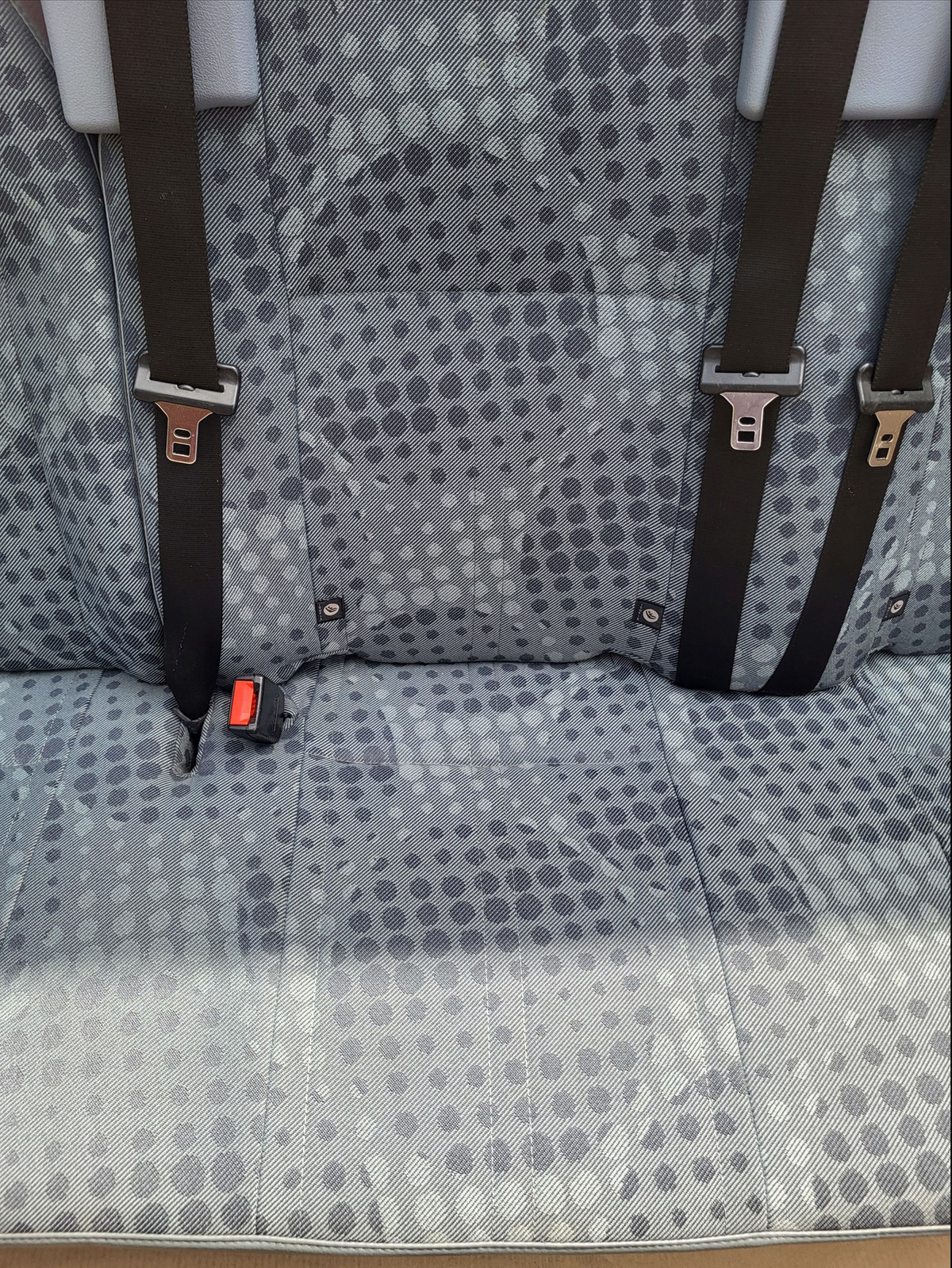 Seat Ford Transit MK7 bench triple rear three-seats isofix