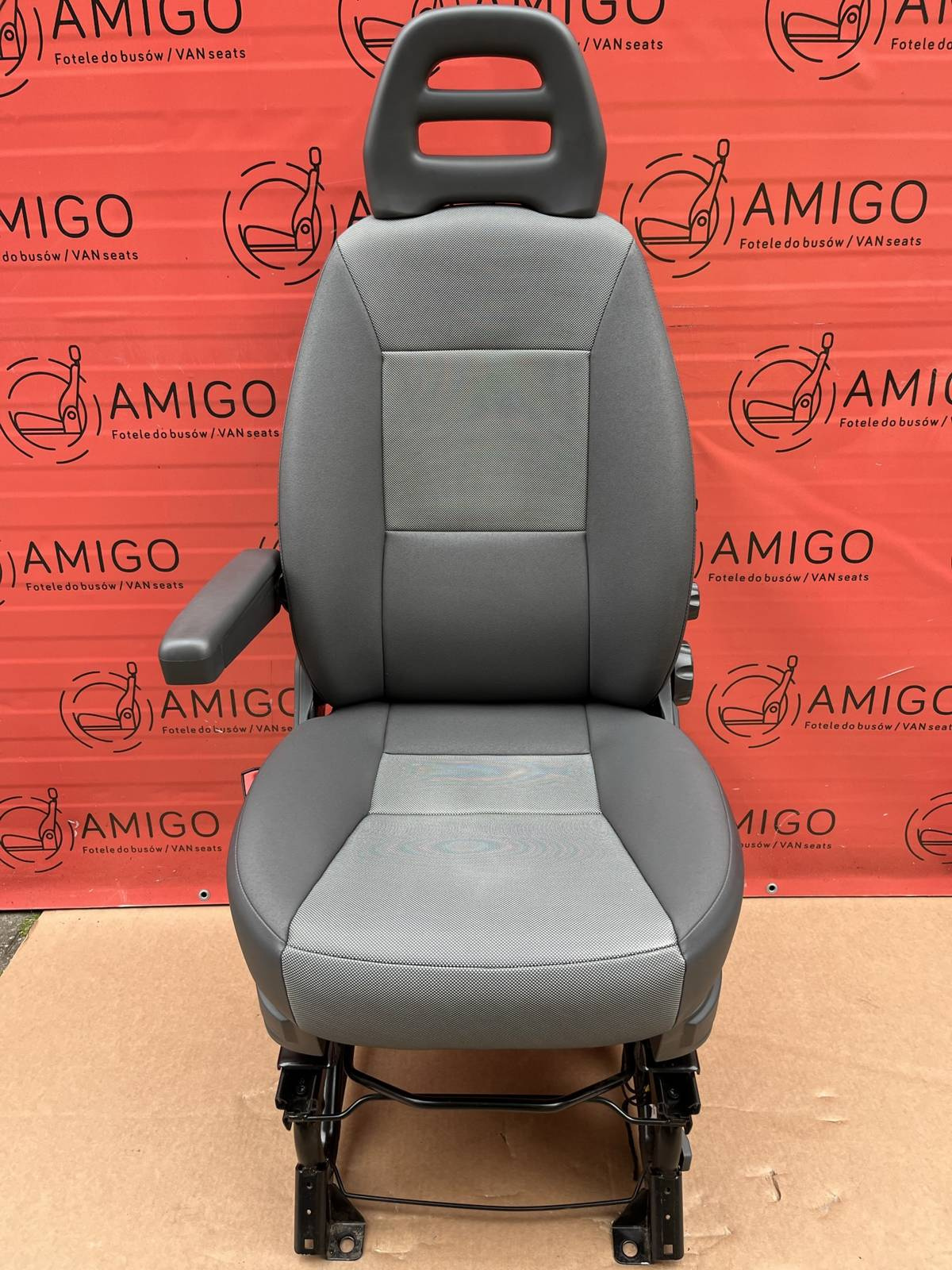 Seat Fiat Ducato Boxer Jumper Relay UK passenger | EU driver seat armrest adjustments VINYL