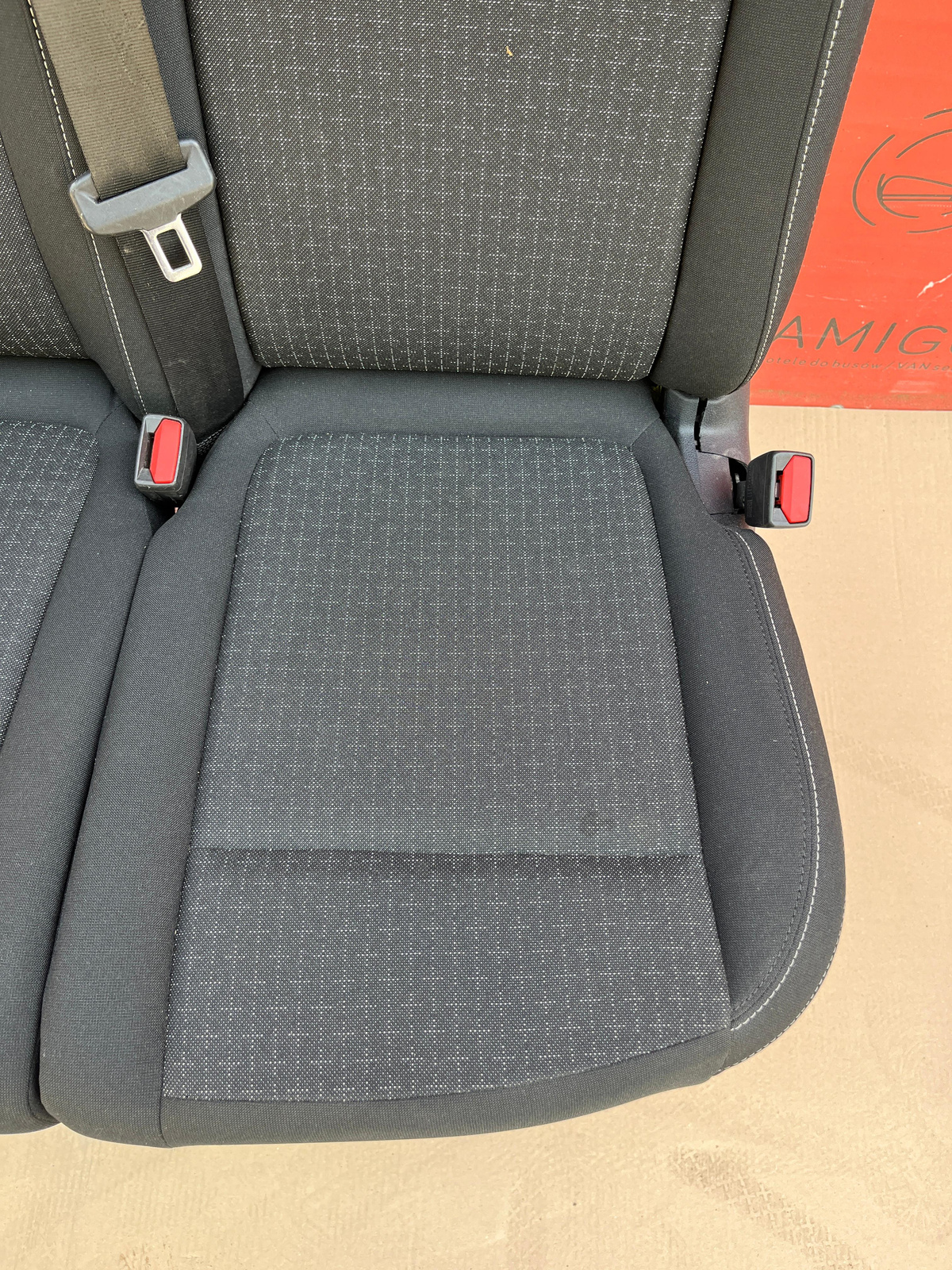 New Ford Transit Custom V710 23-25 Barlo double front passenger seat heated airbag LHD