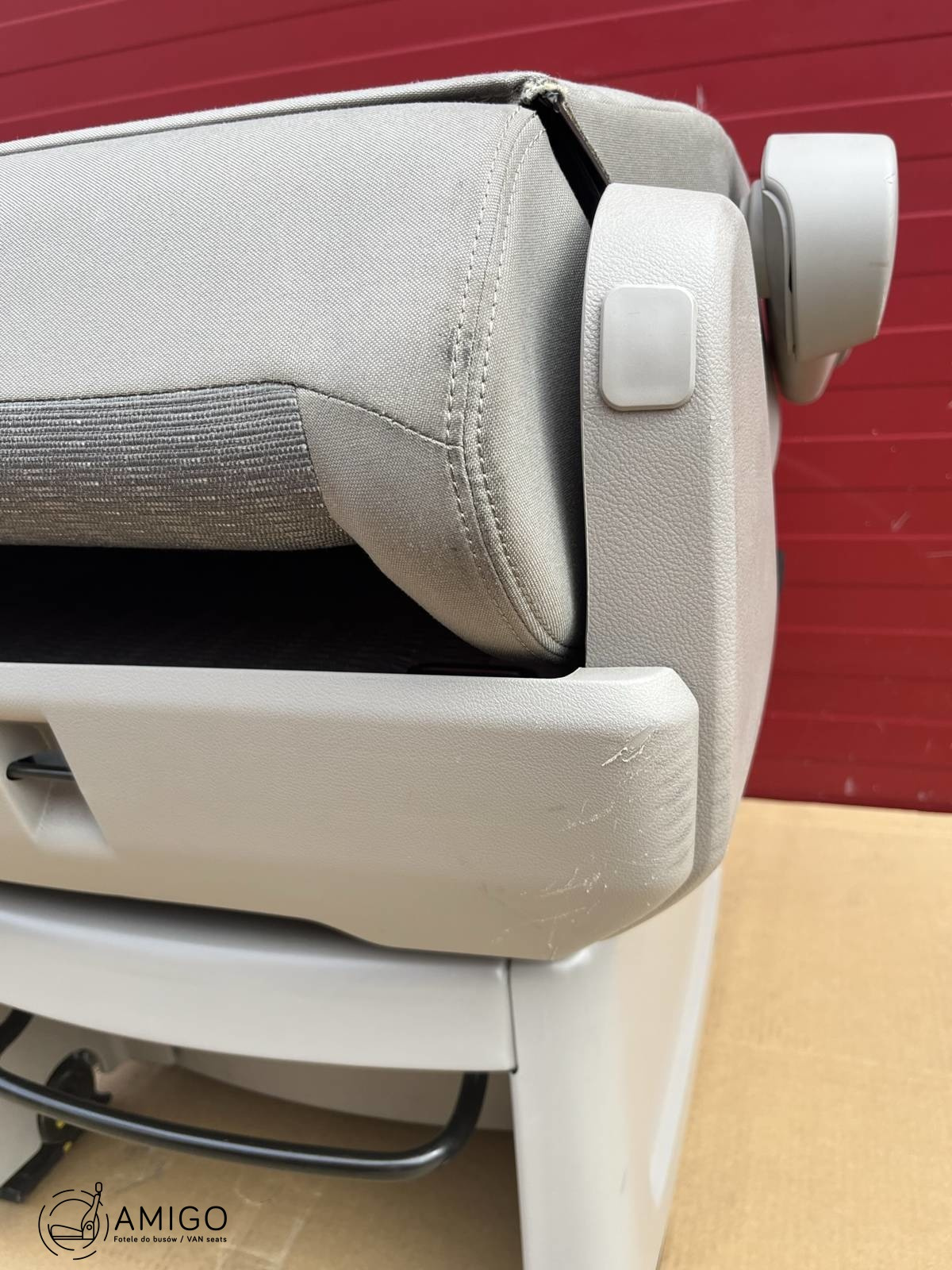 Seat rear VW T6 T5 Multivan Caravelle swivel Pandu Grey