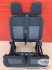 Ford Transit Custom 2017-22 double front passenger bench black Quadrant RHD