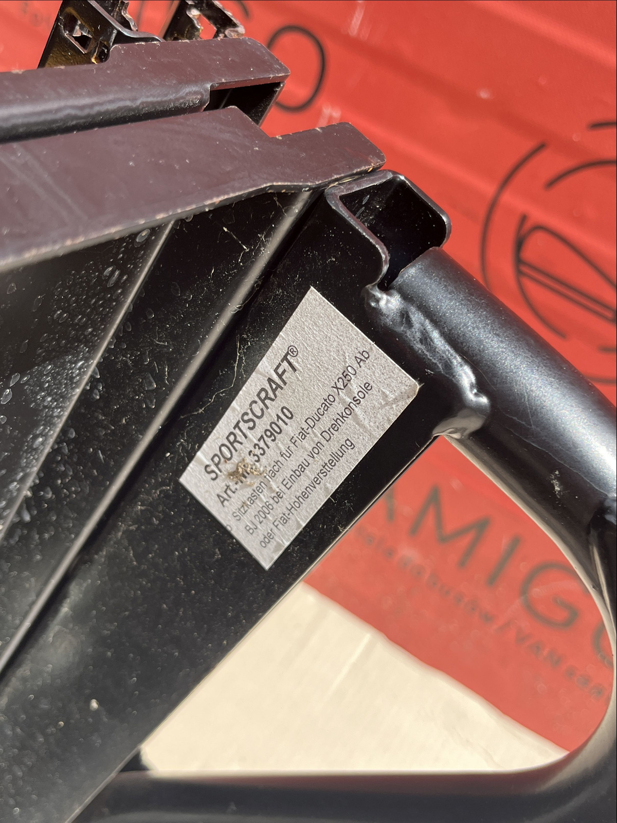 Seat Fiat Ducato Boxer Jumper Citroën Relay EU passenger | UK driver seat armrest adjustments swivel