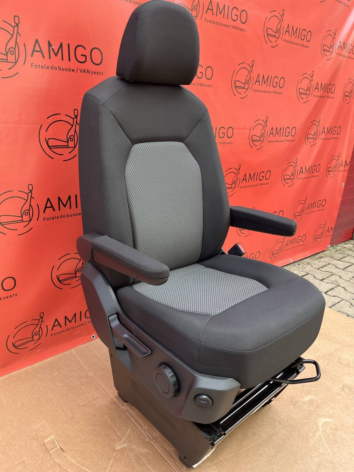 Seat VW Crafter II MAN TGE 2016-2022 EU passenger | UK driver seat armrests