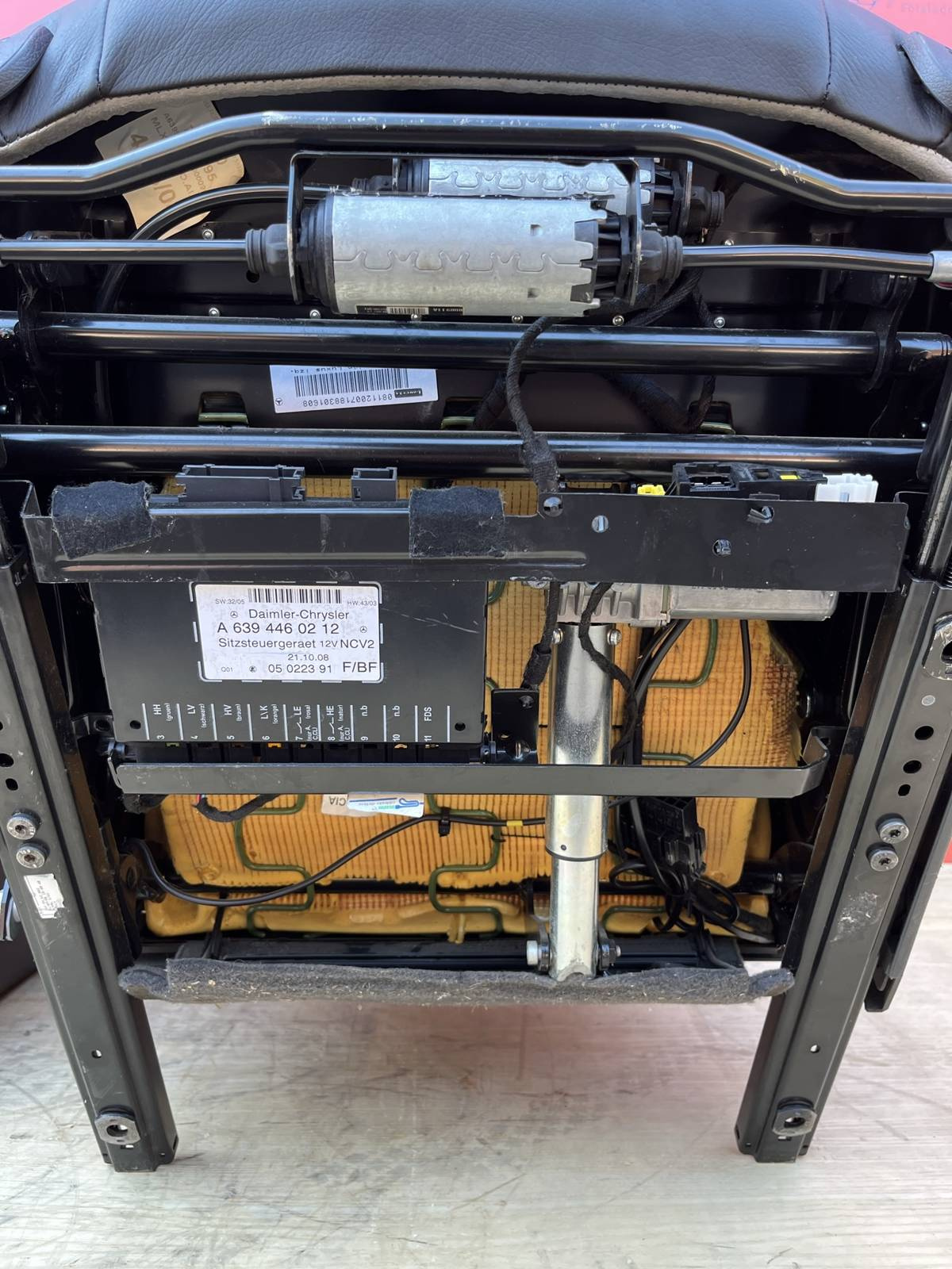 Seat Mercedes Viano Vito W639 driver passenger 2003-2014 armrest adjustments electric