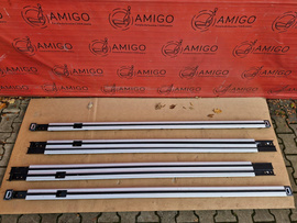 Rear rails for seats double Volkswagen VW T5 Multivan Caravelle SWB set