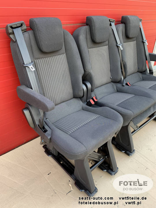 Seat Ford Transit Custom Kombi bench rear seats double single LHD white Lane