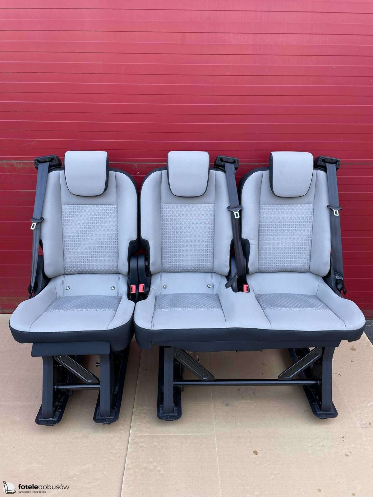 Seat Ford Transit Custom bench rear seats double single Capitol Palazzo Grey 3rd