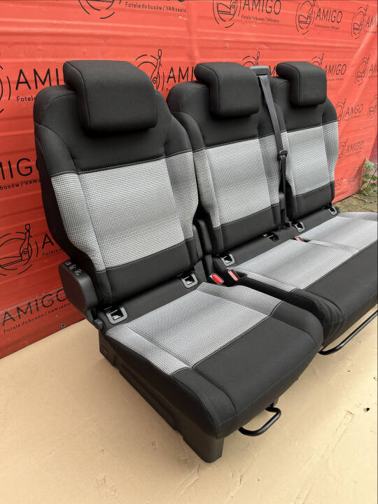 Bench rear triple seat Toyota Proace Verso Traveller Spacetourer Expert Zafira