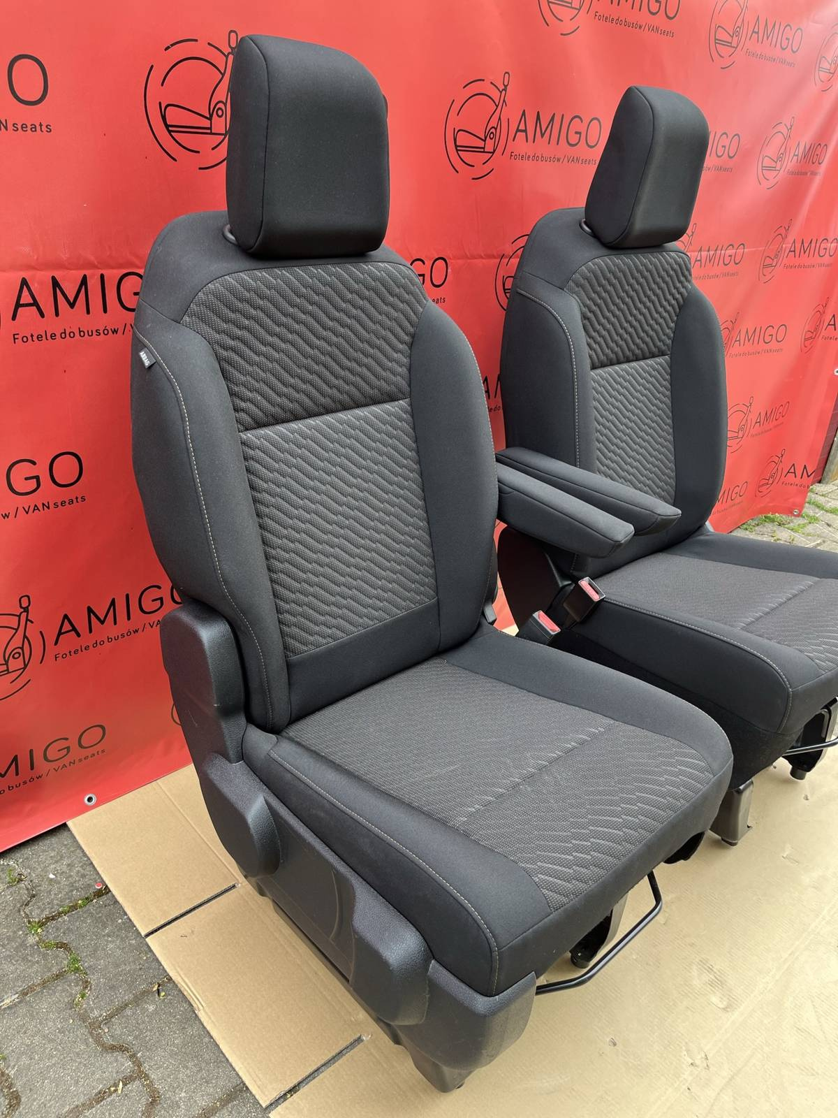 Front passenger driver seats Toyota Proace Traveller Spacetourer Expert Jumpy Zafira Vivaro Scudo