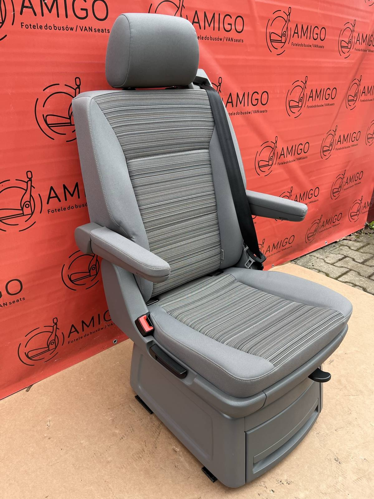 Seat VW T6.1 T6 California Multivan Caravelle Mixed Dots swivel rear single t5