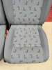 VW T5.1 T5 SET Bench rear double single seat Grey 2nd row