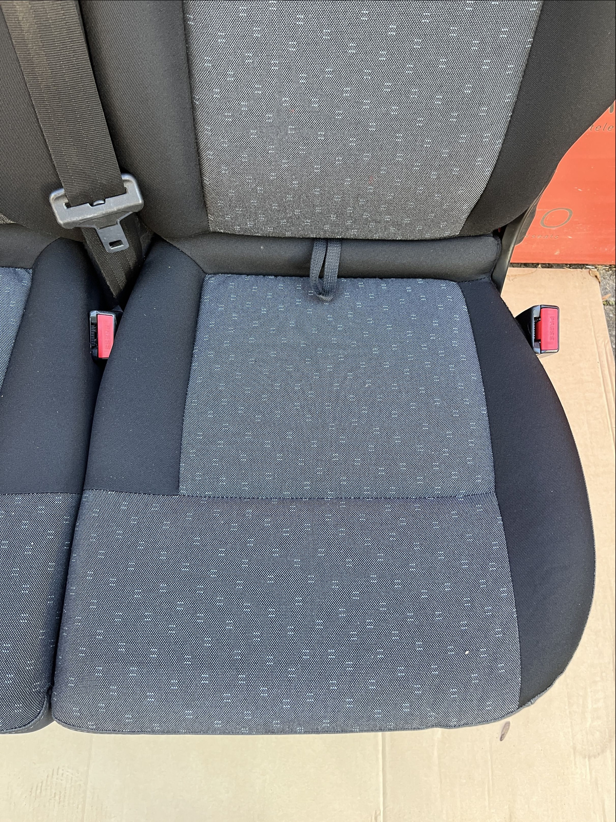 Seat Opel Vauxhall Movano Master NV400 double front bench passenger LHD