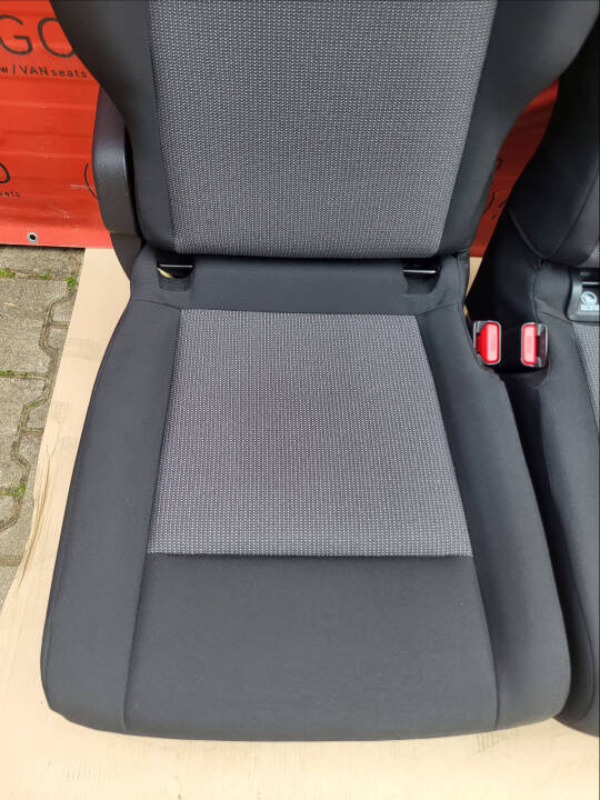 Bench rear triple double + single seat Toyota Proace Traveller Spacetourer Expert Vivaro C