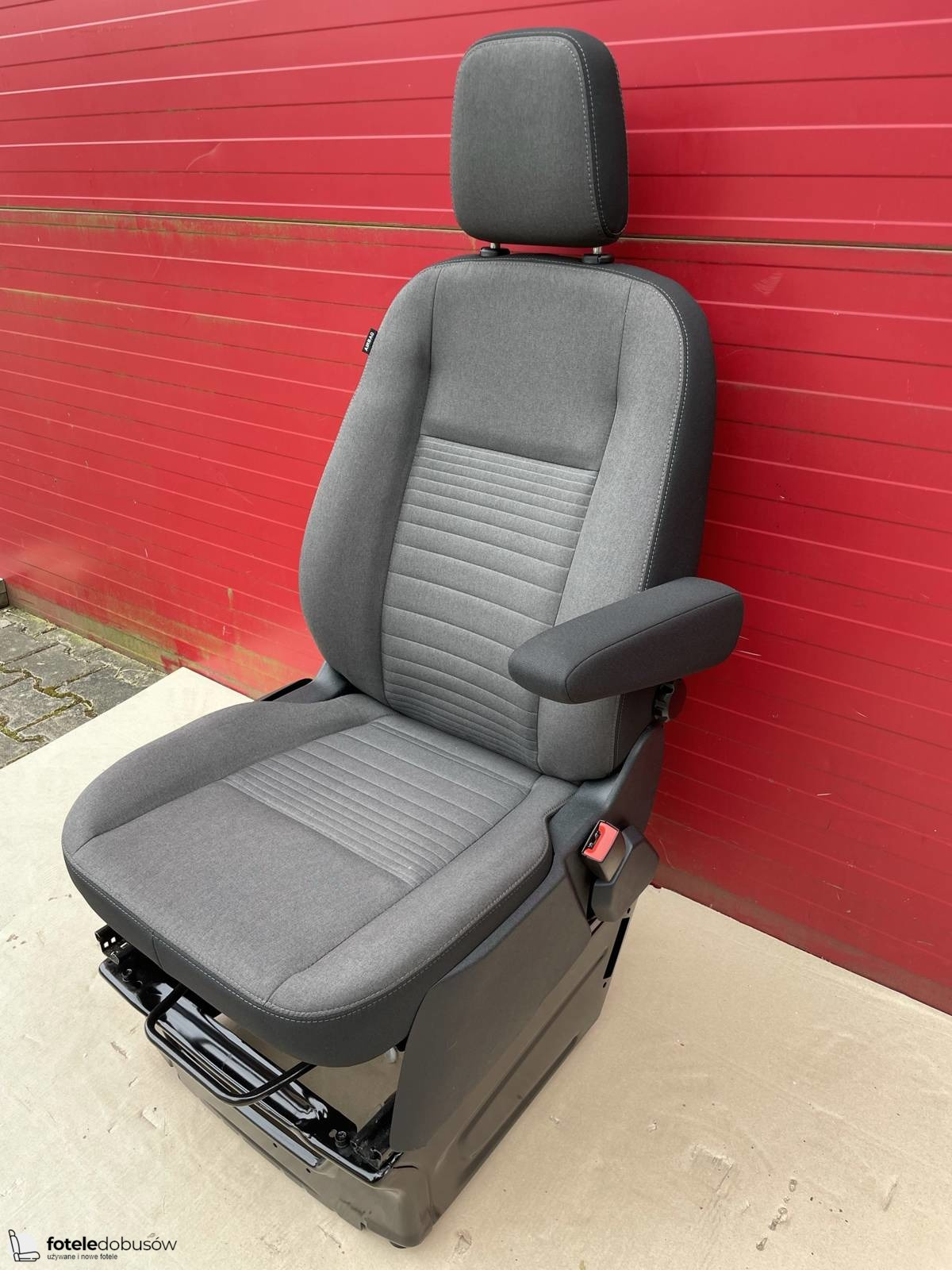 Ford Transit Custom Seat EU passenger | UK driver armrest 2012-2024 Inroad Palazzo Grey Airbag Heatintg