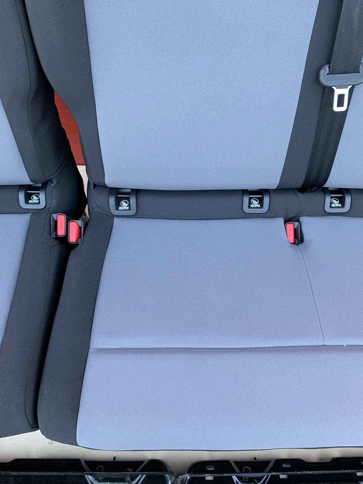 Bench rear triple double single seat Toyota Proace Traveller Spacetourer Expert