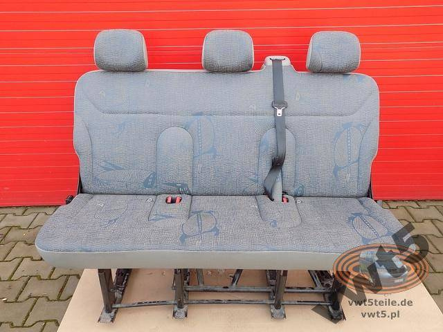 Seat triple bench Renault Trafic Opel Vauxhall Vivaro Nissan Primastar 2001-2014
