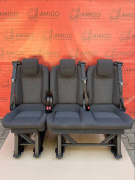 Ford Transit Custom Combi Seat 2+1 Single Seat Bench Seats Blue Lane