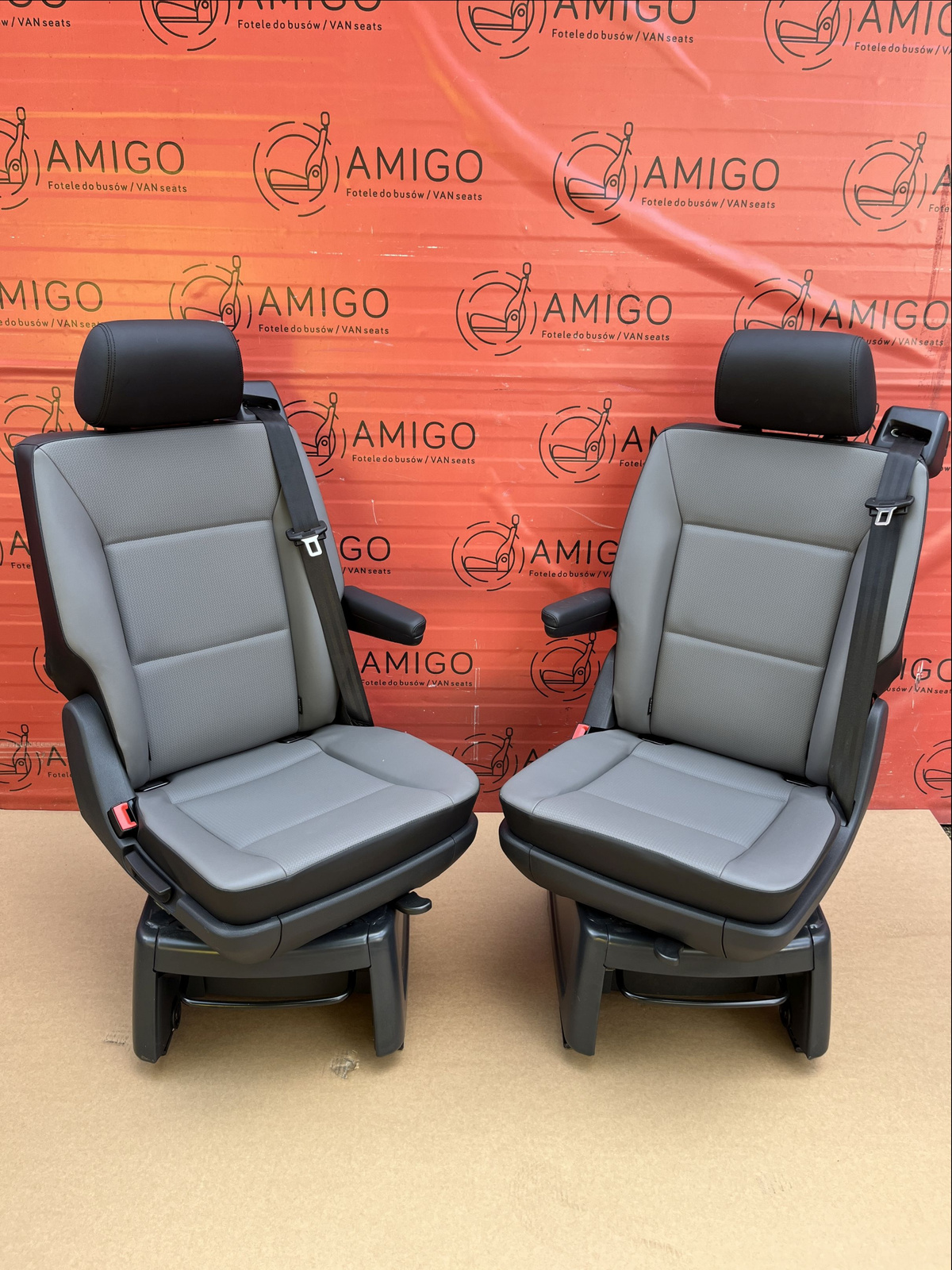 Seats VW T6 California Multivan Caravelle Mesh Palladium swivel rear t5