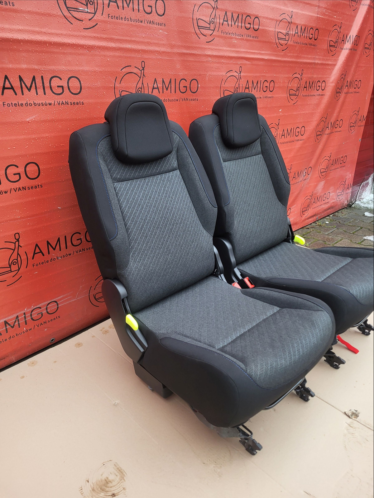 Seats 3rd row single seat Berlingo Doblo Combo Partner Rifter ProAce City