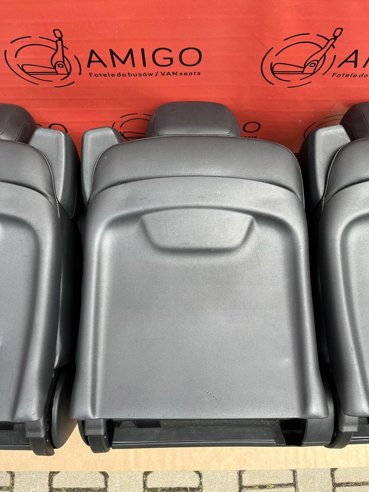 Rear Seats 2+1 bench single seat comf MERCEDES W447 Vito Tourer Faux Leather RHD