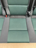 Bench rear triple seat VW T5 Multivan Caravelle Anthracite Duo Green