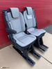 Seat Ford Transit Custom bench rear seat double 2x single Capitol Palazzo Grey