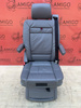 Seat VW T5 Multivan Caravelle Leather grey swivel rear for child T5