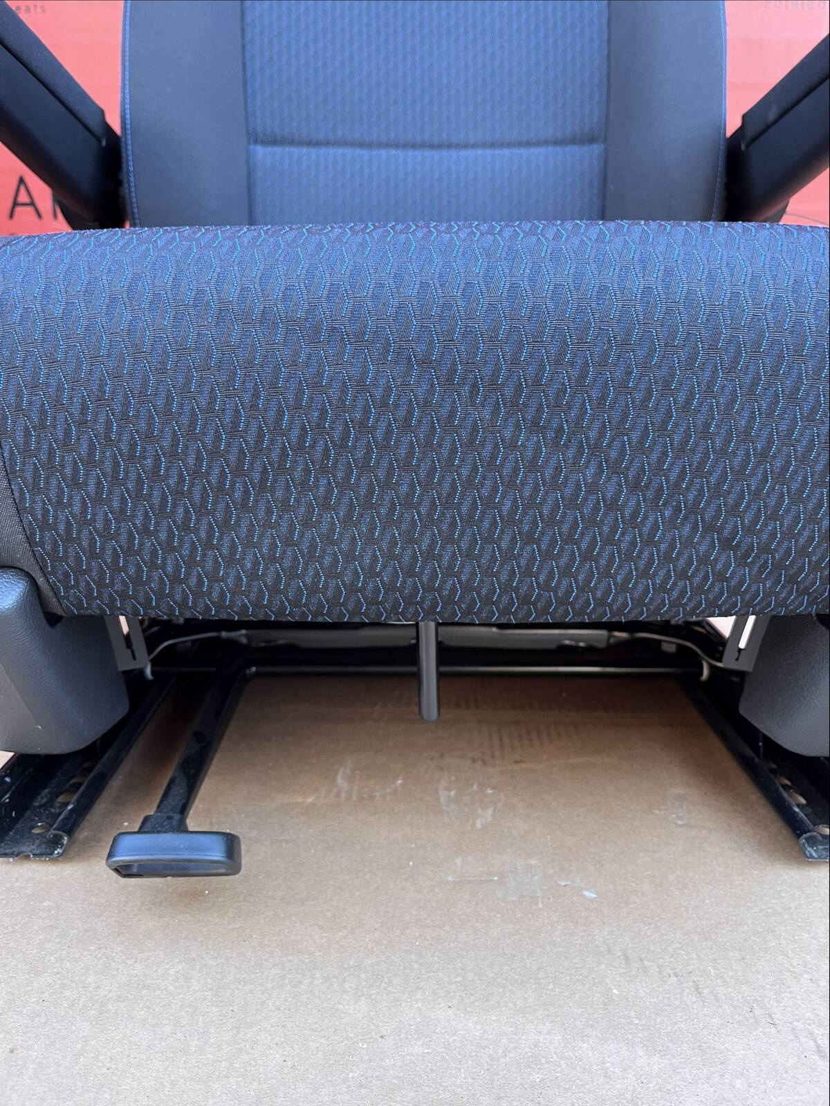 Driver passenger Captain genuine swivel seats seat VW T6.1 California Kutamo Blue