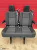 Seat Mercedes Sprinter W907 rear double bench Caluma isofix with armrests