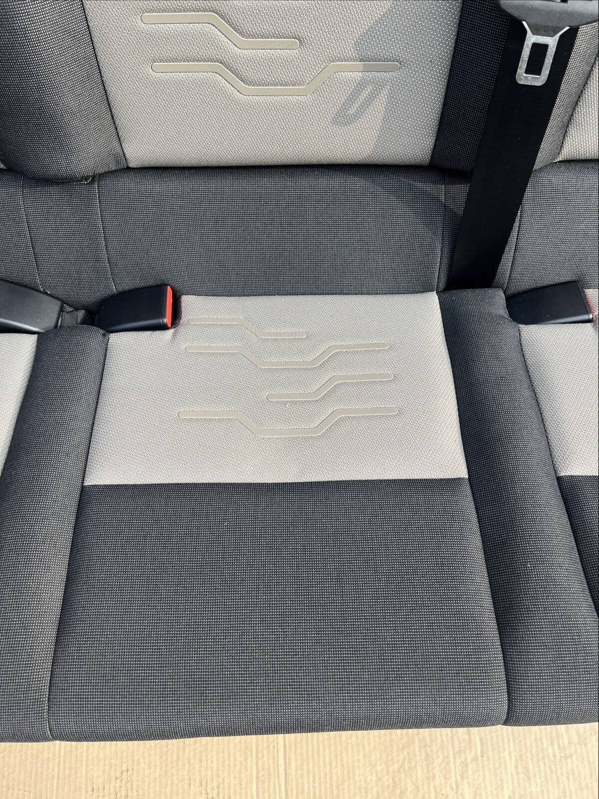 Seat Ford Transit Custom ECKO bench triple rear Shuttle 4th row