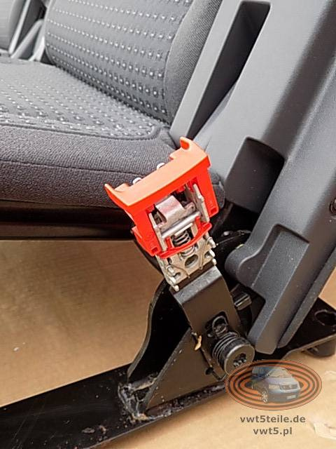 VW Touran 2003-10 rear folding seats set left right dark grey 3rd row