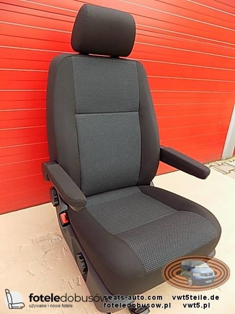 Seat VW T6 T5 front UK passenger | EU driver SIMORA with base adjustments armrests