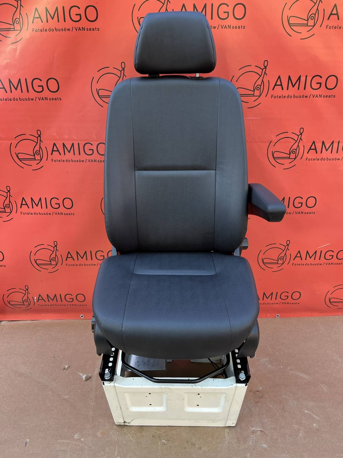 Seat Mercedes Sprinter W906 Crafter EU passenger | UK driver adjustments armrest leatherette heated