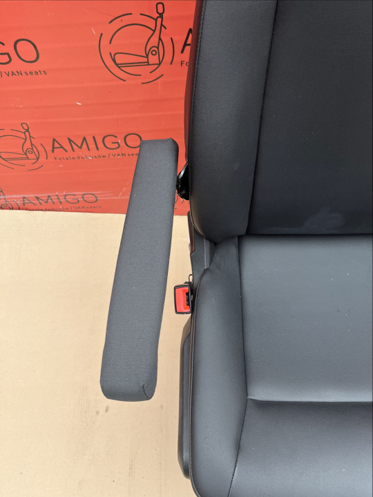 Iveco Daily VI 2014-2022 UK passenger seat | EU driver seat single Faux Leather
