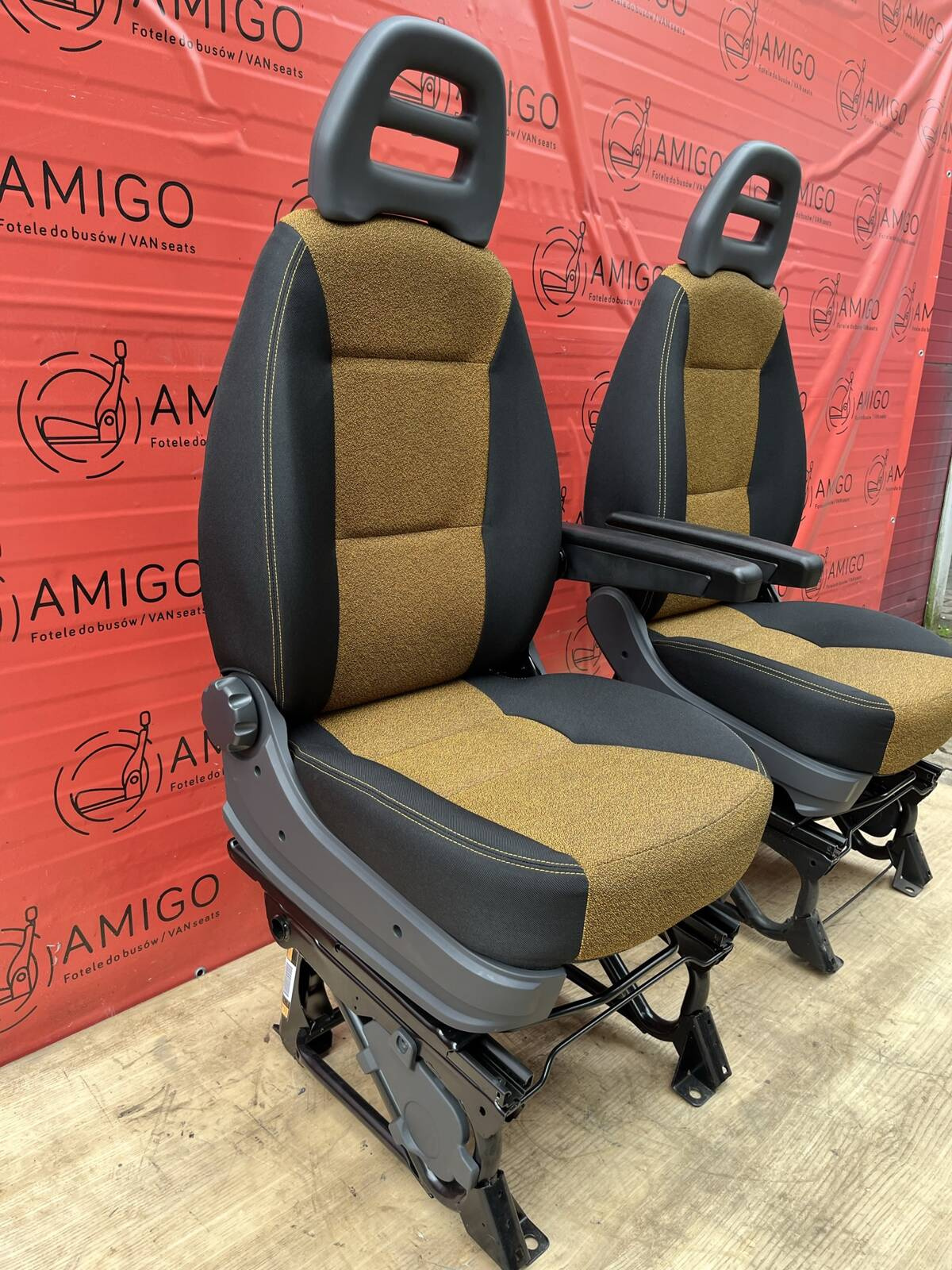 Seats Ram ProMaster Boxer Ducato Relay left right front base driver passenger