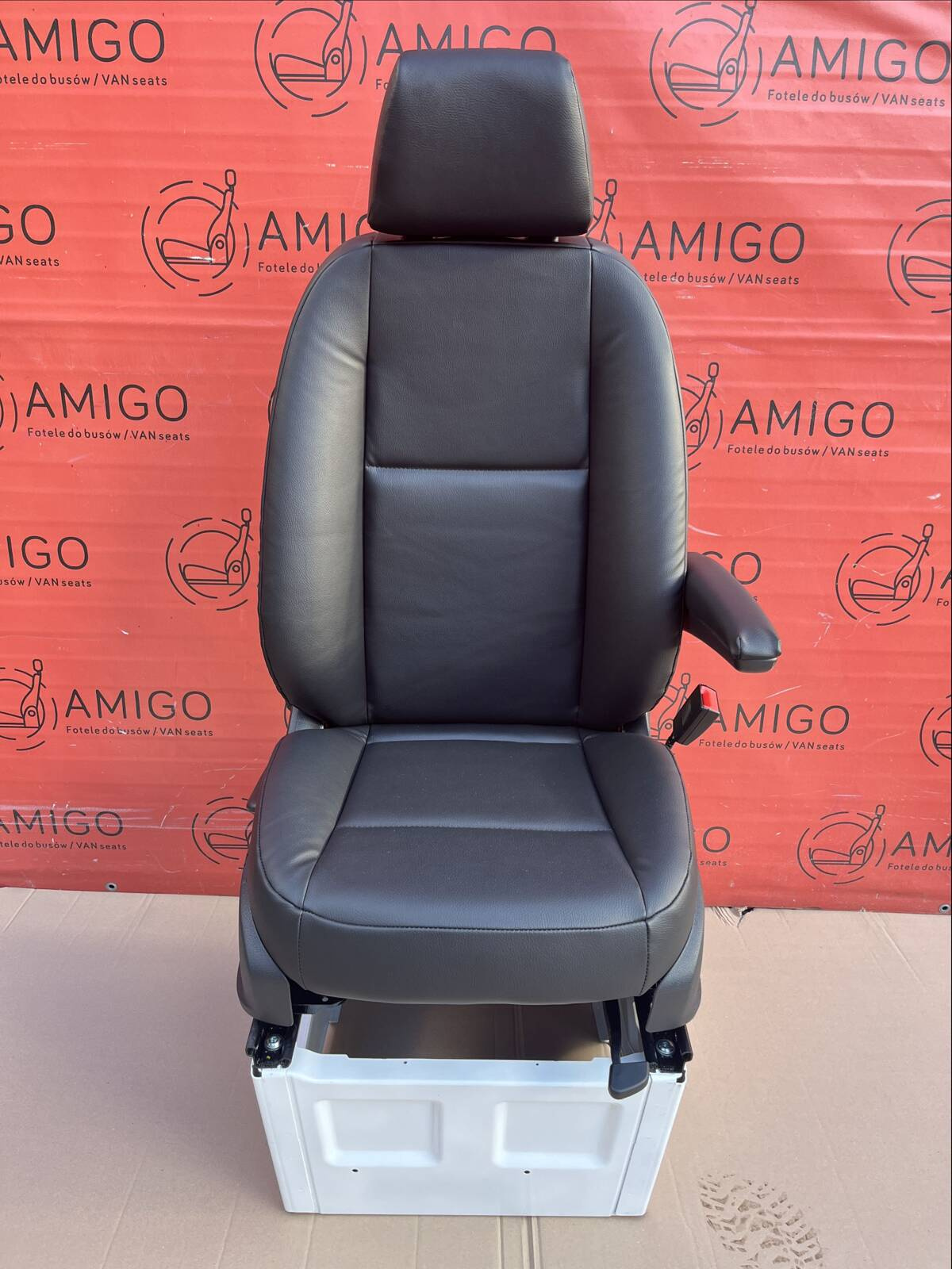Seat Mercedes Sprinter W907 EU passenger seat | UK driver 2018-2024 Leatherette with base