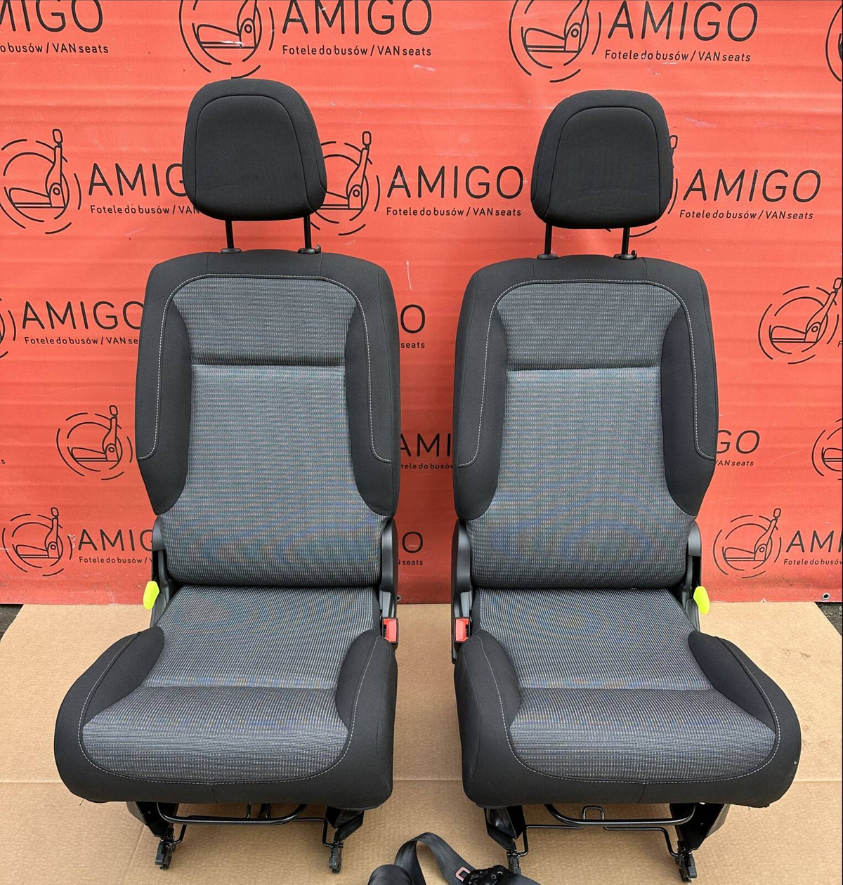 Seats 3rd row single seat Berlingo Doblo Combo Partner Rifter ProAce City