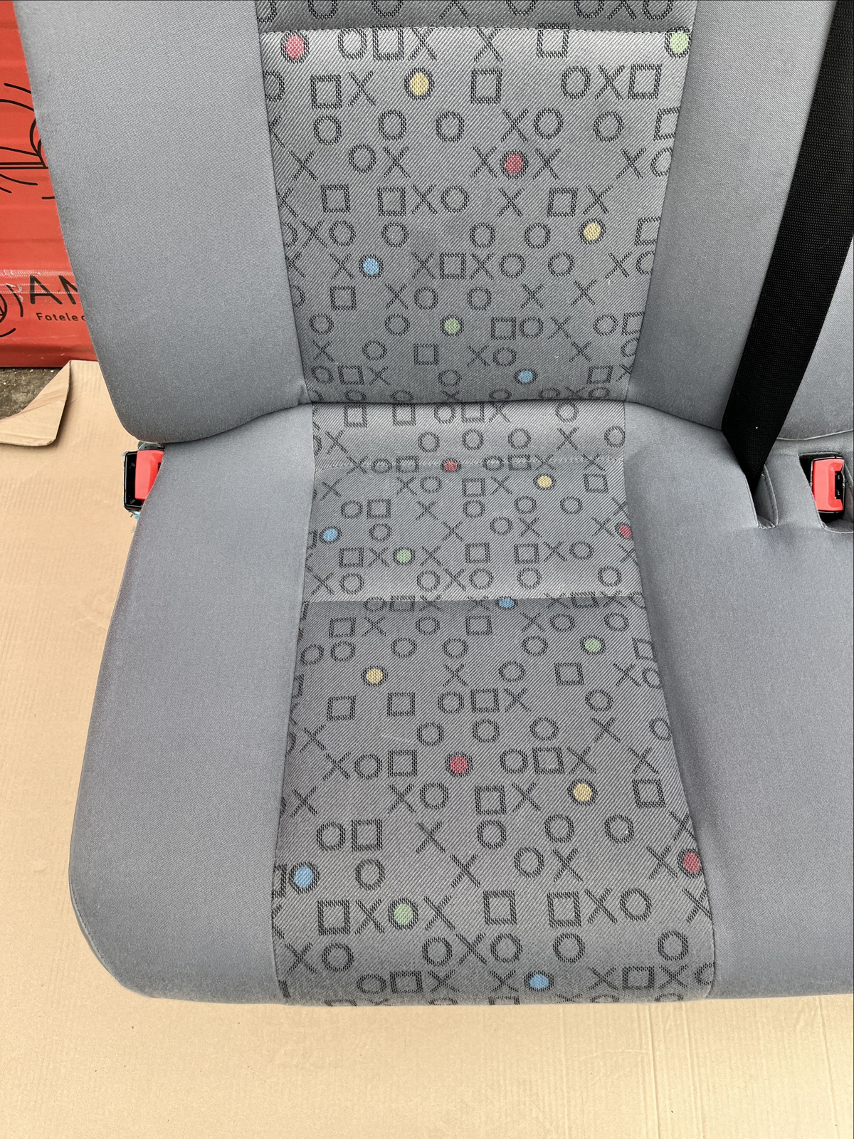 Seat VW Crafter I Mercedes Sprinter W906 2006-2016 rear triple bench OX
